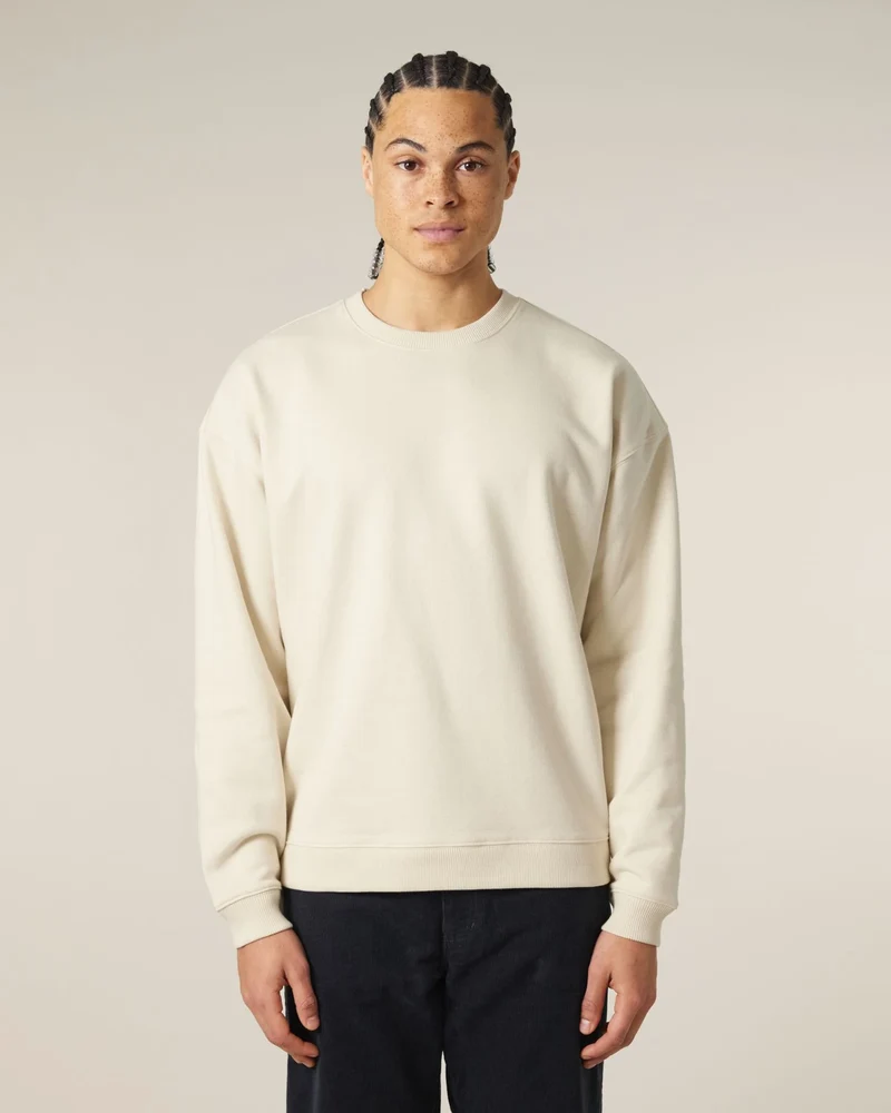 Sweat-shirt unisexe col rond Oversized Stanley/Stella Radder 2.0 à personnaliser