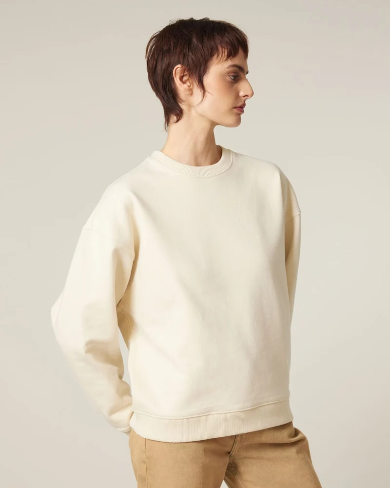 Sweat-shirt unisexe col rond Oversized Stanley/Stella Radder 2.0 à personnaliser