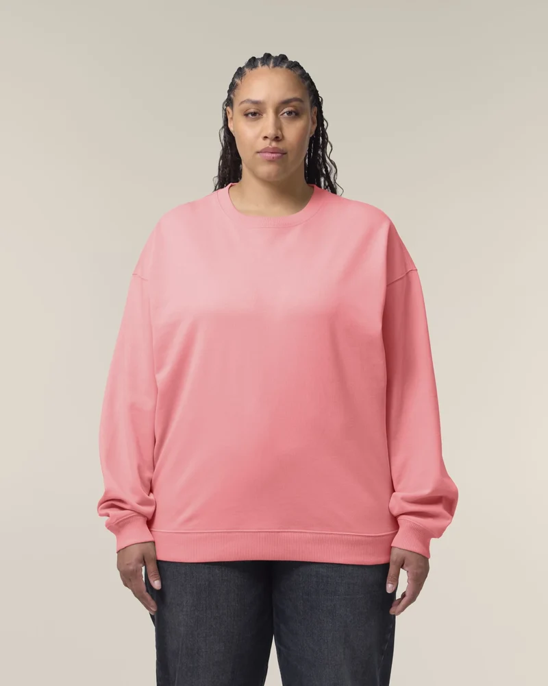 Sweat-shirt unisexe col rond Oversized Stanley/Stella Radder 2.0 à personnaliser