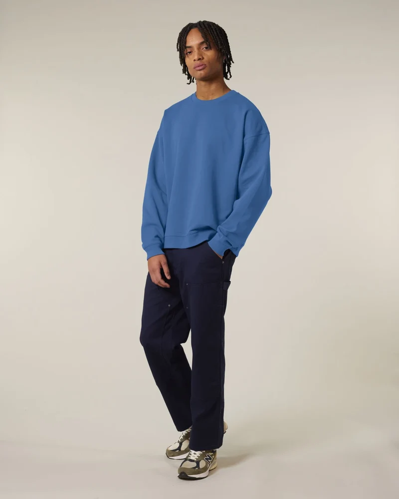 Sweat-shirt unisexe col rond Oversized Stanley/Stella Radder 2.0 à personnaliser