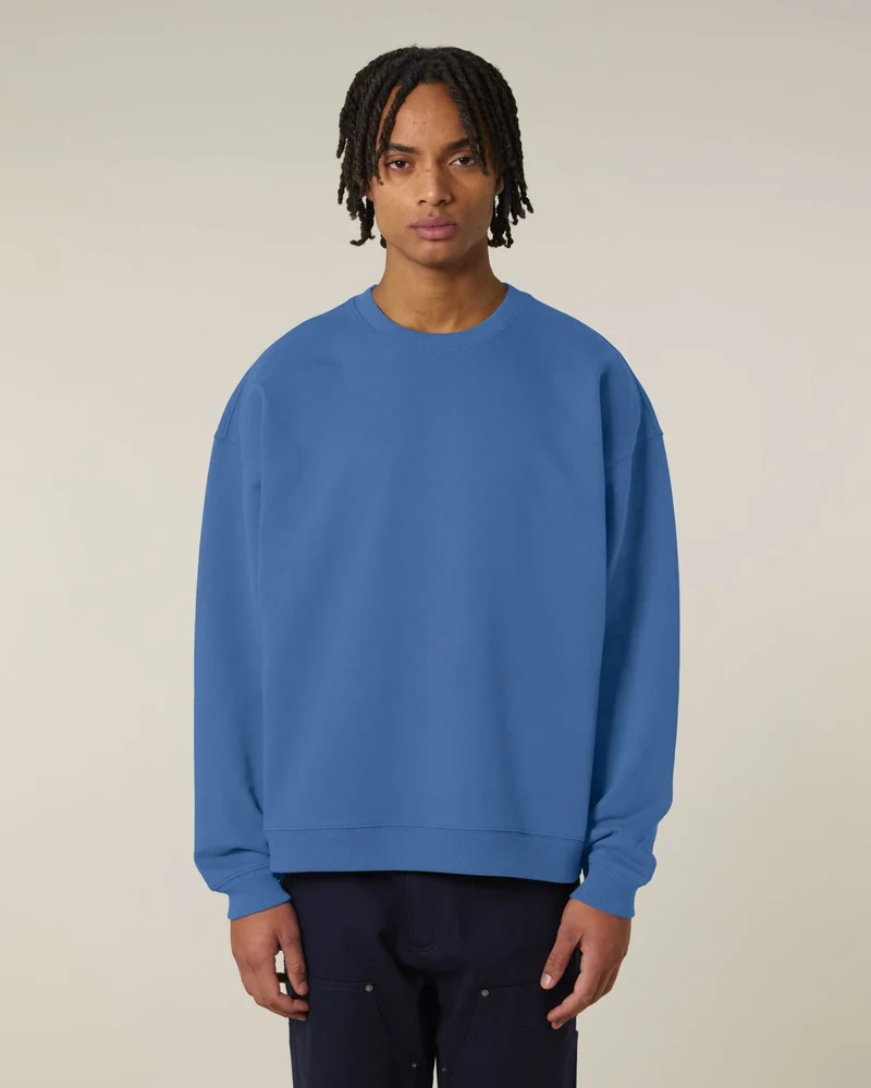 Sweat-shirt unisexe col rond Oversized Stanley/Stella Radder 2.0 à personnaliser