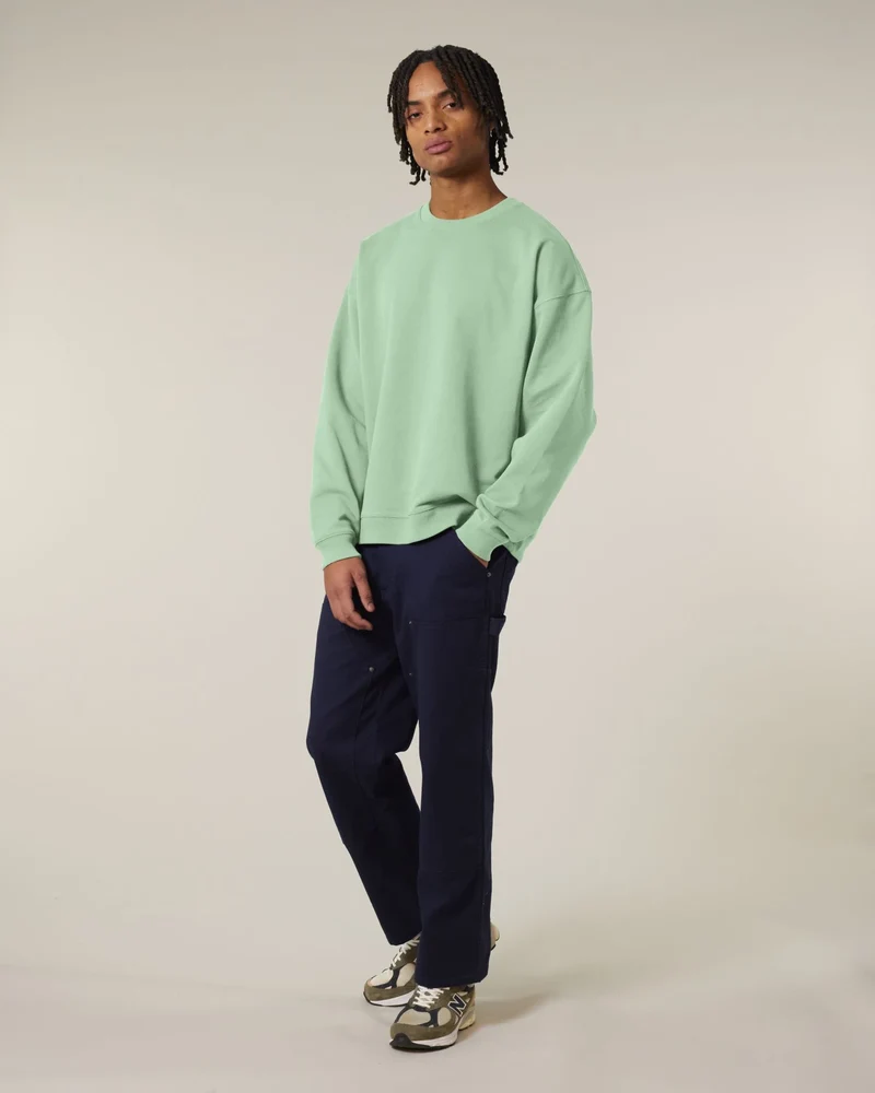 Sweat-shirt unisexe col rond Oversized Stanley/Stella Radder 2.0 à personnaliser
