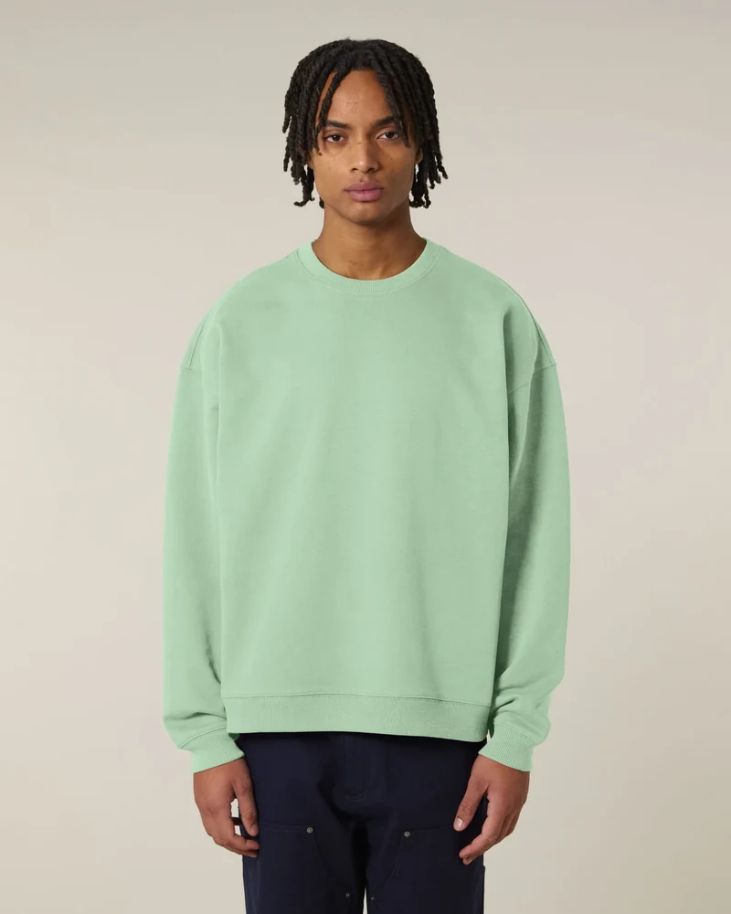 Sweat-shirt unisexe col rond Oversized Stanley/Stella Radder 2.0 à personnaliser