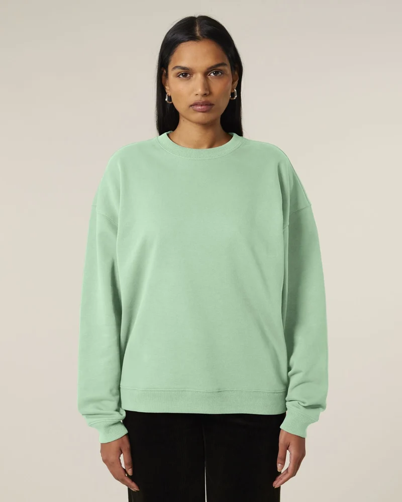 Sweat-shirt unisexe col rond Oversized Stanley/Stella Radder 2.0 à personnaliser