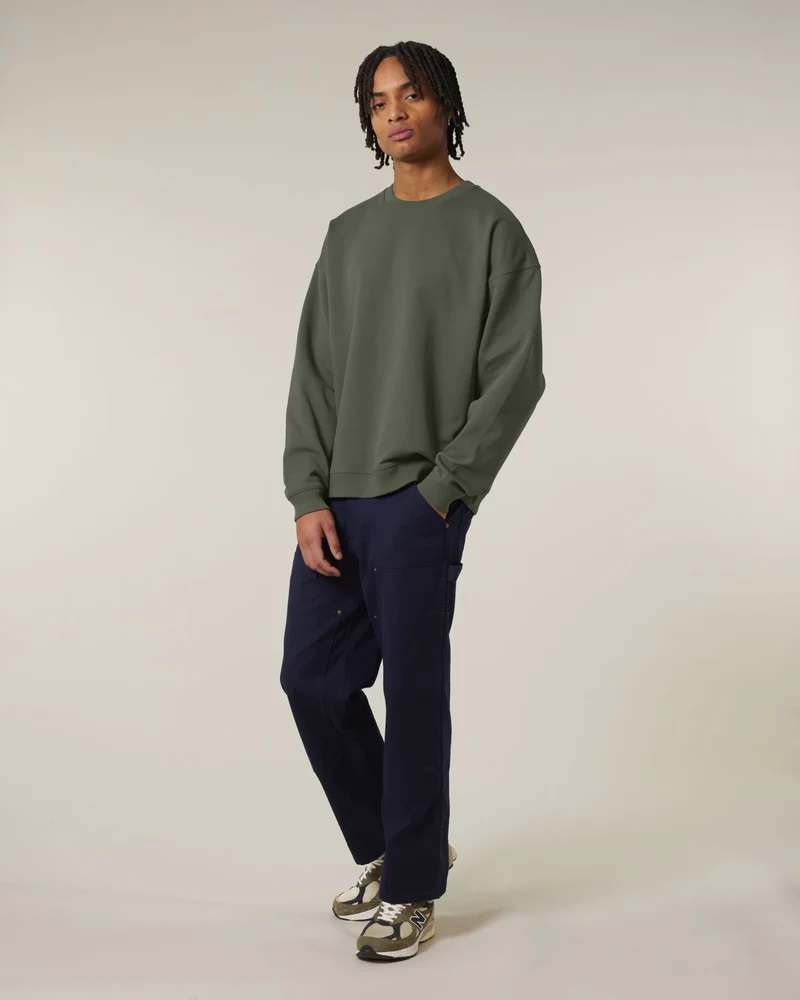 Sweat-shirt unisexe col rond Oversized Stanley/Stella Radder 2.0 à personnaliser