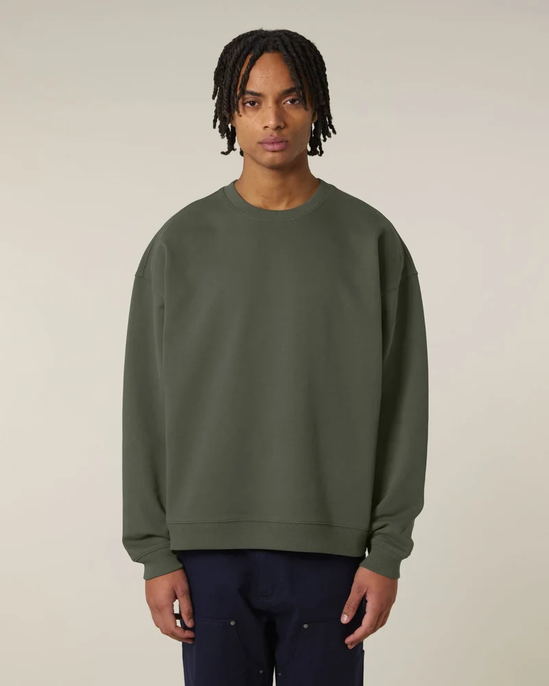 Sweat-shirt unisexe col rond Oversized Stanley/Stella Radder 2.0 à personnaliser