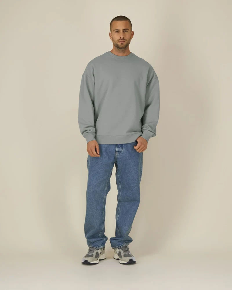 Sweat-shirt unisexe col rond Oversized Stanley/Stella Radder 2.0 à personnaliser