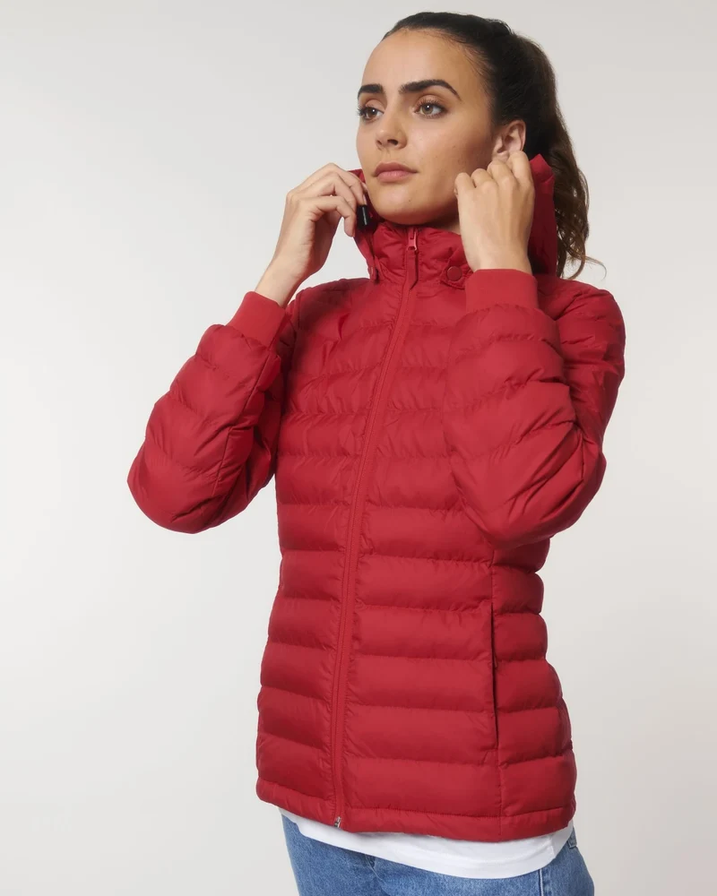 Veste matelassée femme polyester recyclé Stanley/Stella à personnaliser