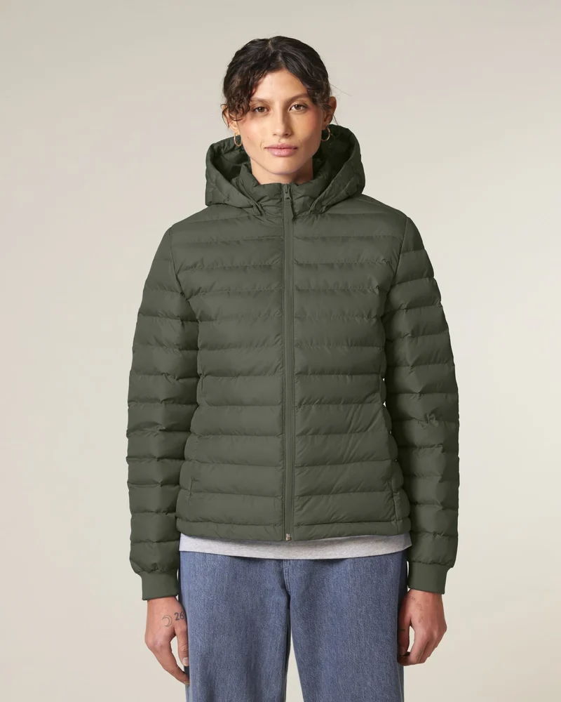 Veste matelassée femme polyester recyclé Stanley/Stella à personnaliser