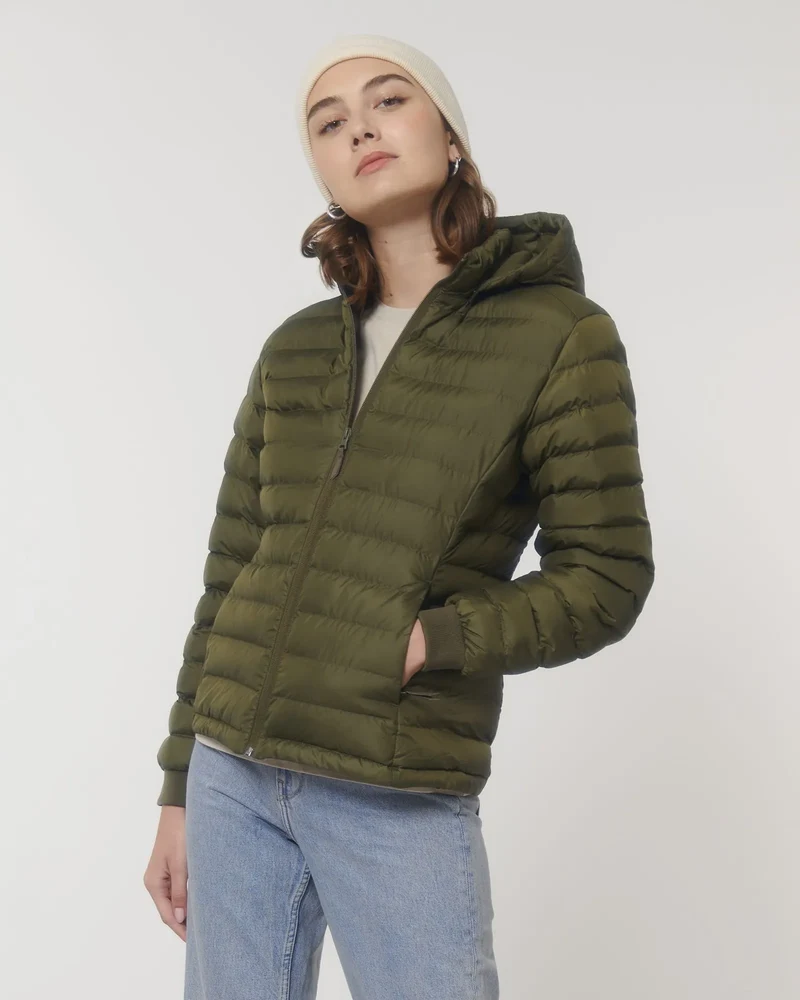 Veste matelassée femme polyester recyclé Stanley/Stella à personnaliser