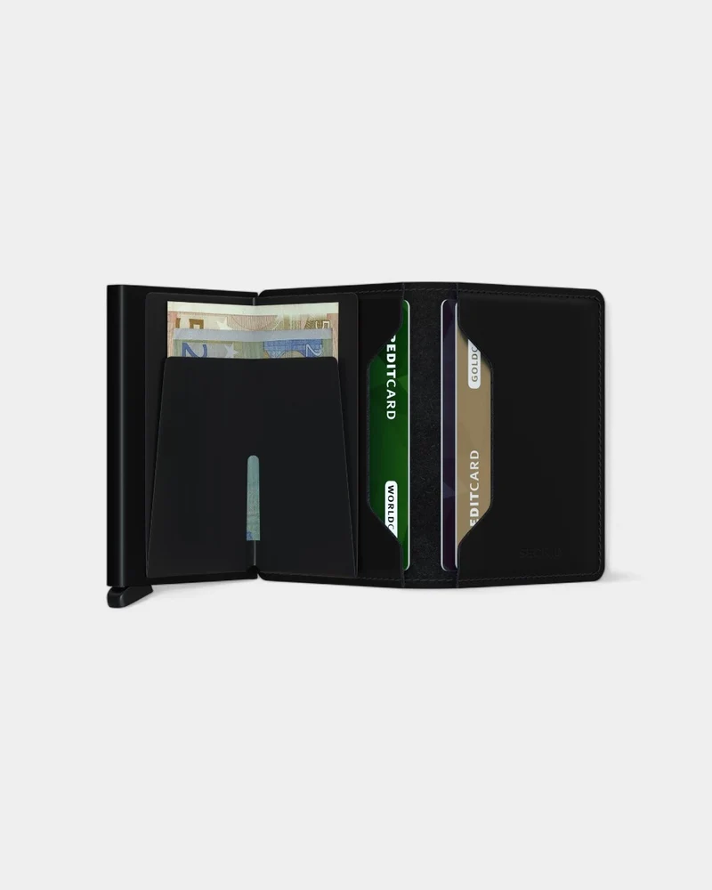 Portefeuille Slimwallet en cuir à personnaliser