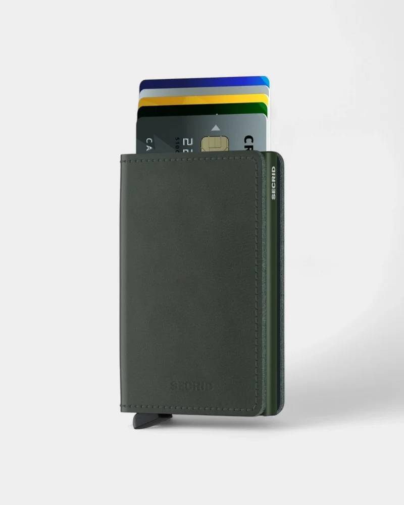 Portefeuille Slimwallet en cuir à personnaliser