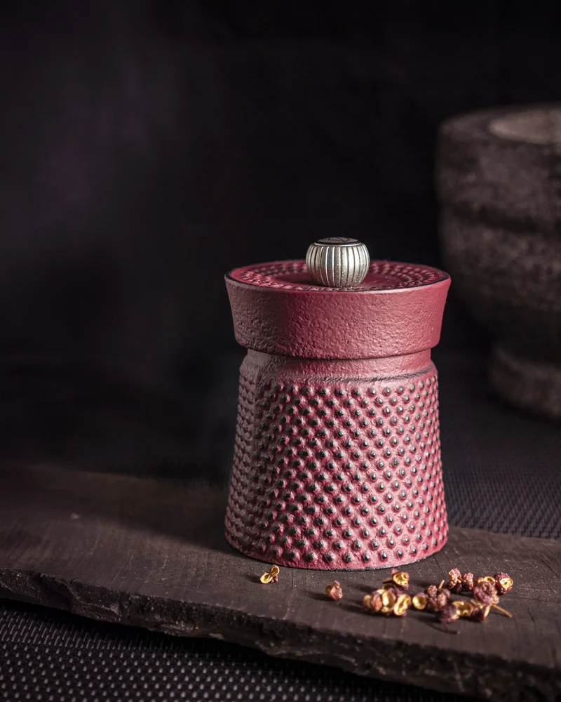 Moulin à poivre fonte Peugeot Bali 8 cm à personnaliser