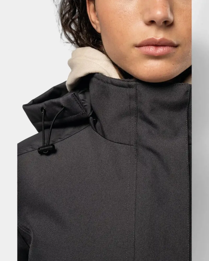 Parka à capuche pour femme à personnaliser