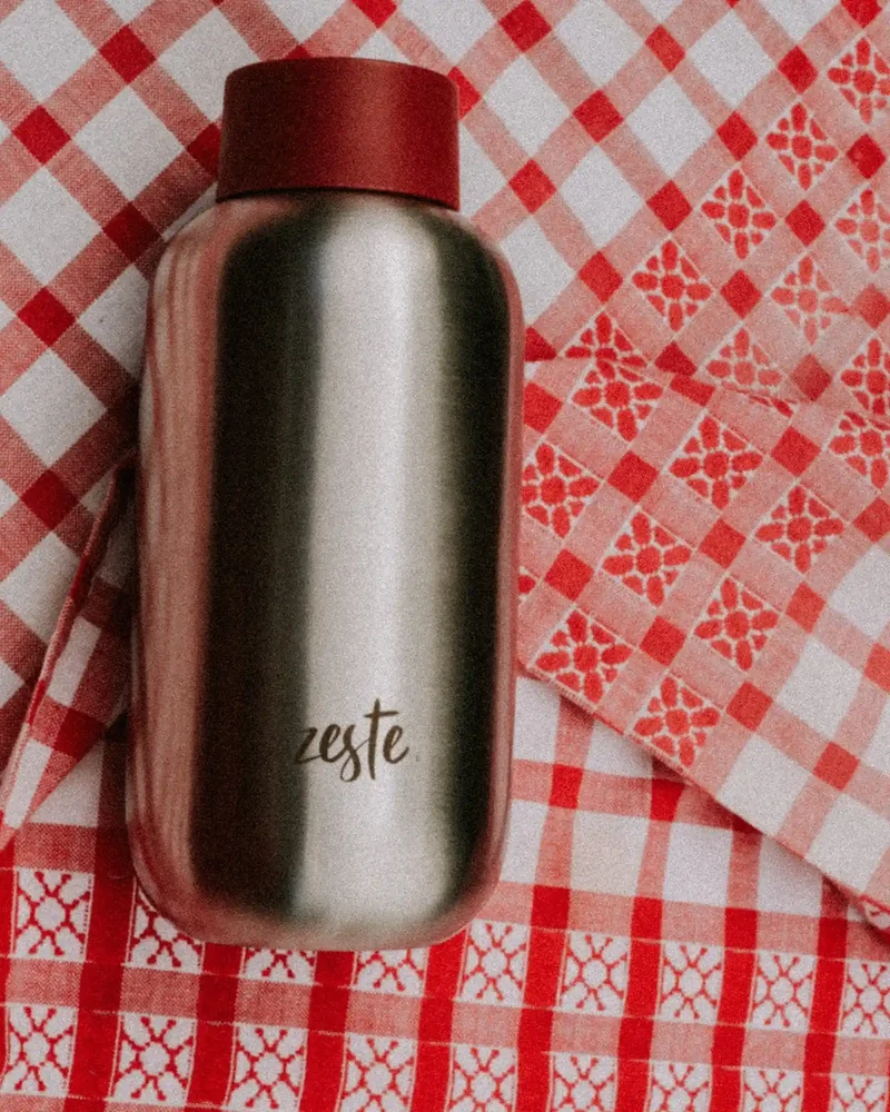 Gourde inox 50cl Zeste à personnaliser