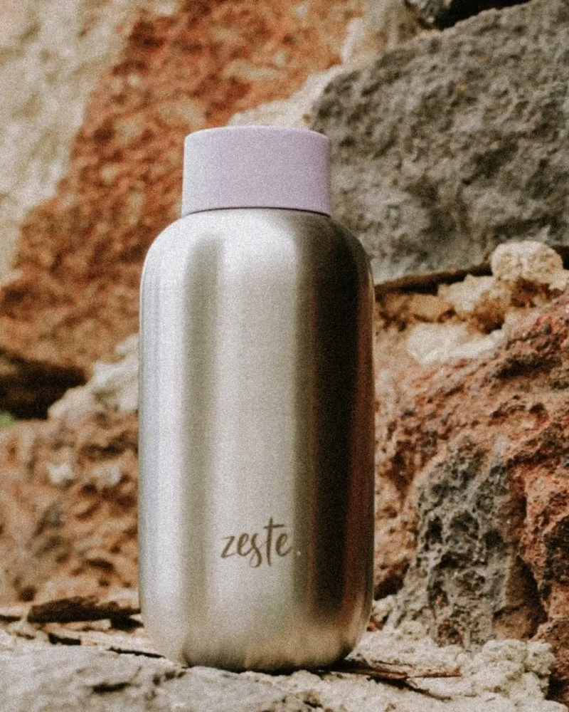 Gourde inox 50cl Zeste à personnaliser