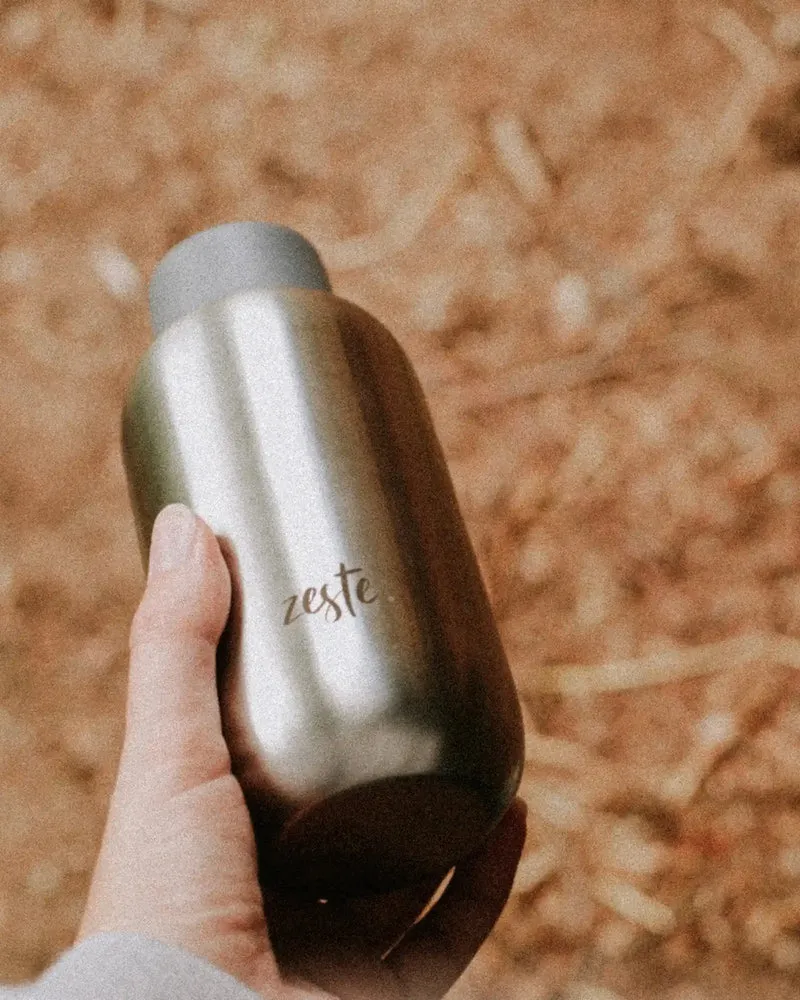 Gourde inox 50cl Zeste à personnaliser