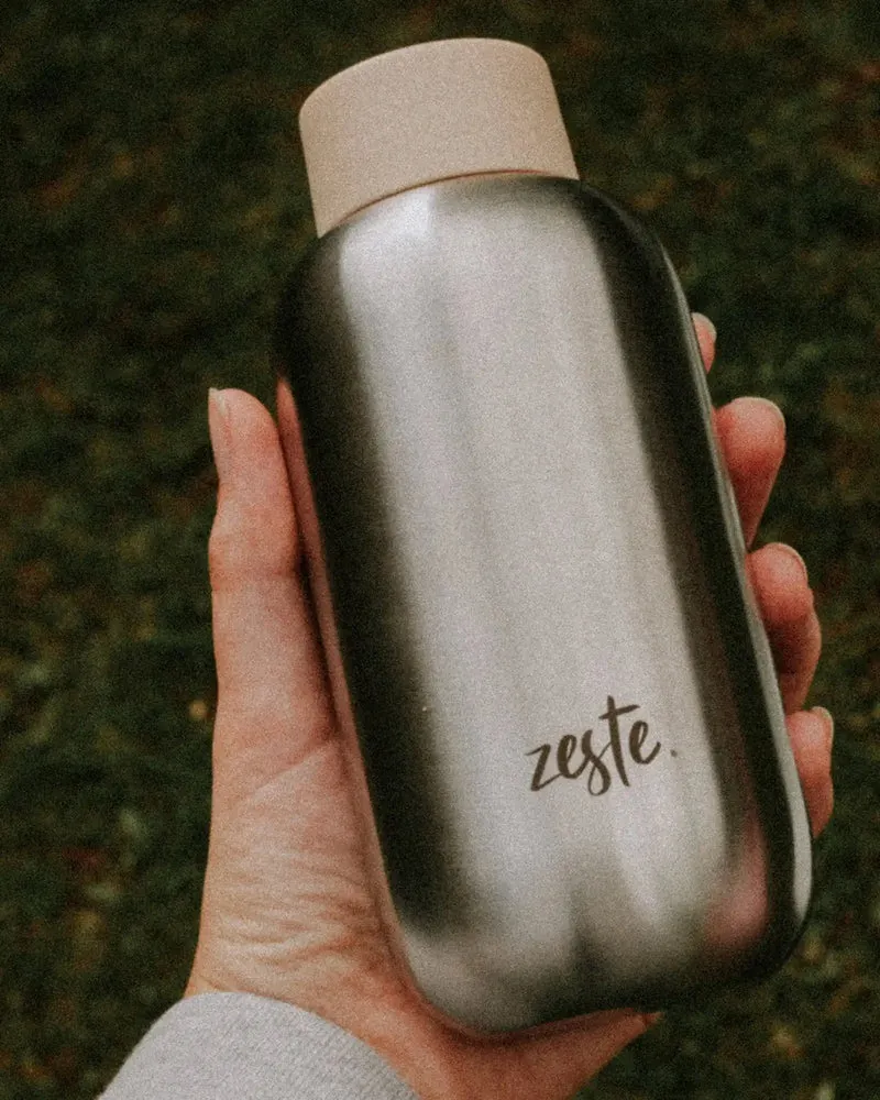 Gourde inox 50cl Zeste à personnaliser
