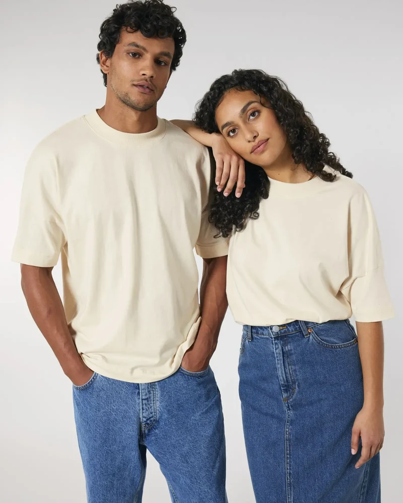 T-shirt oversize coton bio Stanley/Stella Blaster à personnaliser