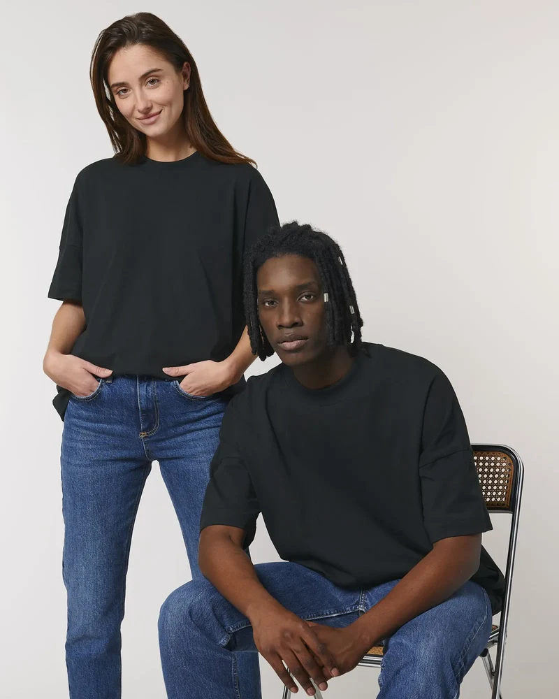 T-shirt oversize coton bio Stanley/Stella Blaster à personnaliser