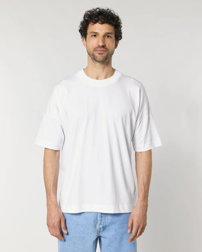 T-shirt oversize coton bio Stanley/Stella Blaster à personnaliser