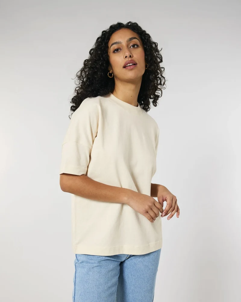 T-shirt oversize coton bio Stanley/Stella Blaster à personnaliser