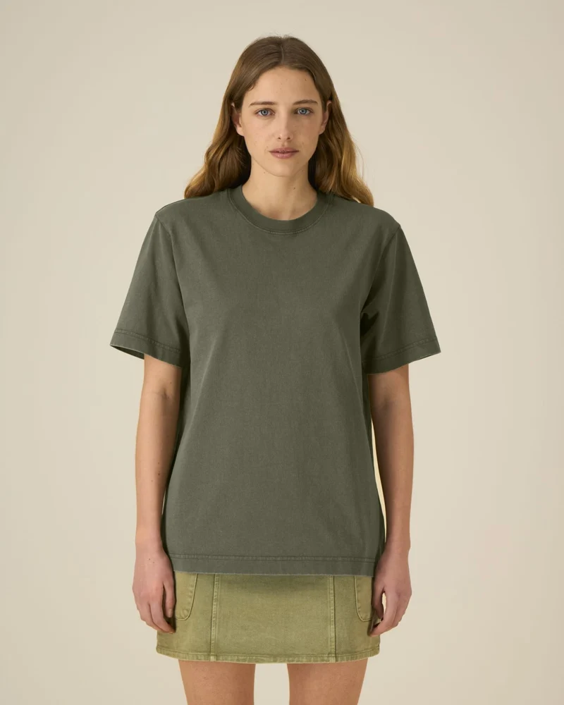 T-shirt unisexe épais coton bio Stanley/Stella Freestyler Vintage à personnaliser