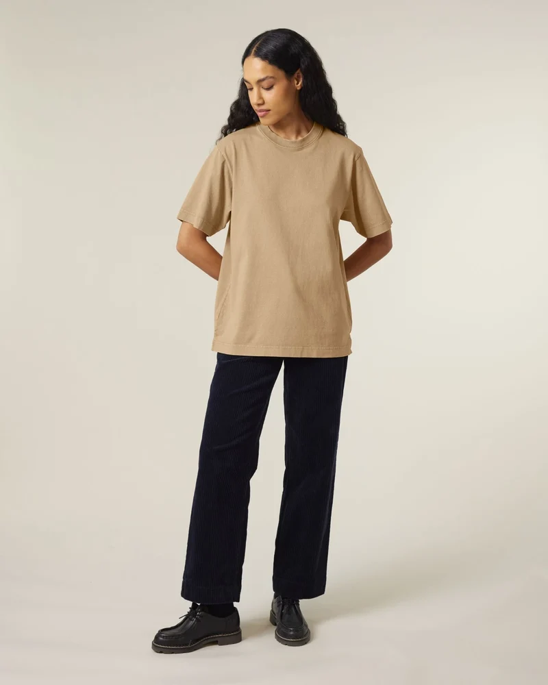 T-shirt unisexe épais coton bio Stanley/Stella Freestyler Vintage à personnaliser