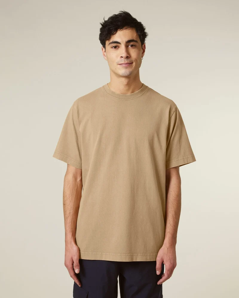 T-shirt unisexe épais coton bio Stanley/Stella Freestyler Vintage à personnaliser