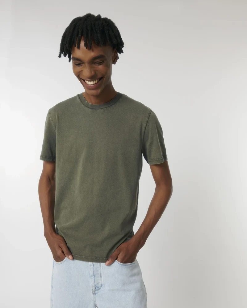 T-shirt coton bio Stanley/Stella Crafter Vintage à personnaliser