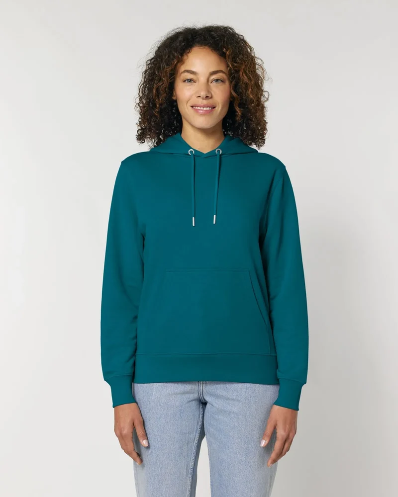 Sweat à capuche unisexe coton bio Stanley/Stella à personnaliser