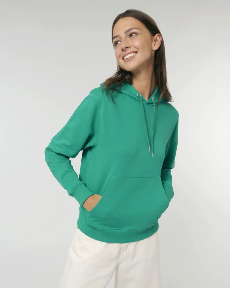 Sweat à capuche unisexe coton bio Stanley/Stella à personnaliser
