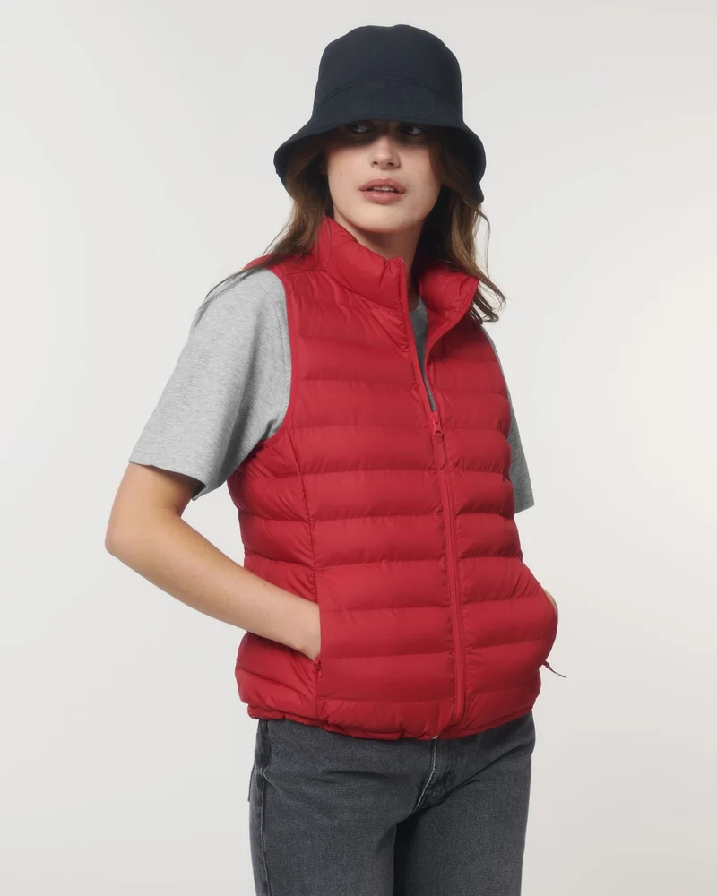 Bodywarmer femme 100% polyester recyclé Stanley/Stella à personnaliser
