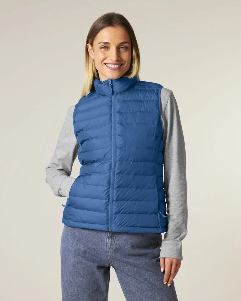 Bodywarmer femme 100% polyester recyclé Stanley/Stella à personnaliser
