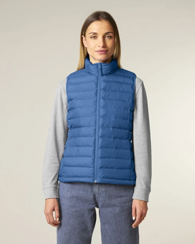 Bodywarmer femme 100% polyester recyclé Stanley/Stella à personnaliser