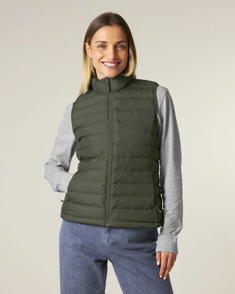 Bodywarmer femme 100% polyester recyclé Stanley/Stella à personnaliser
