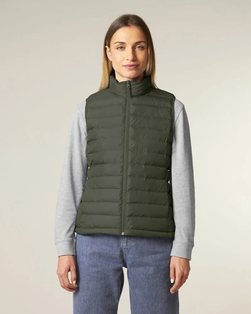 Bodywarmer femme 100% polyester recyclé Stanley/Stella à personnaliser