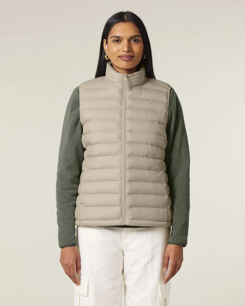 Bodywarmer femme 100% polyester recyclé Stanley/Stella à personnaliser