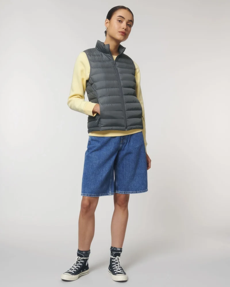 Bodywarmer femme 100% polyester recyclé Stanley/Stella à personnaliser