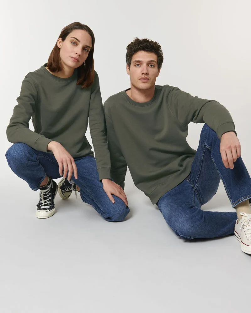 Sweat-shirt unisexe coton bio Stanley/Stella Roller à personnaliser