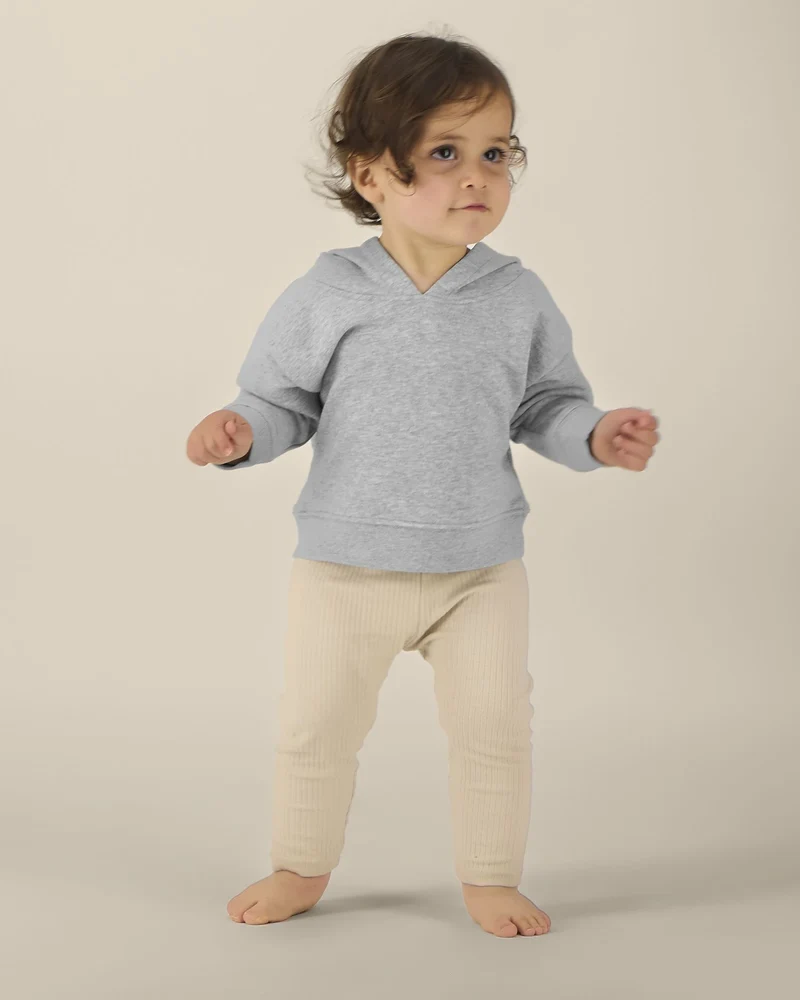 Sweat à capuche bébé coton bio Stanley/Stella à personnaliser