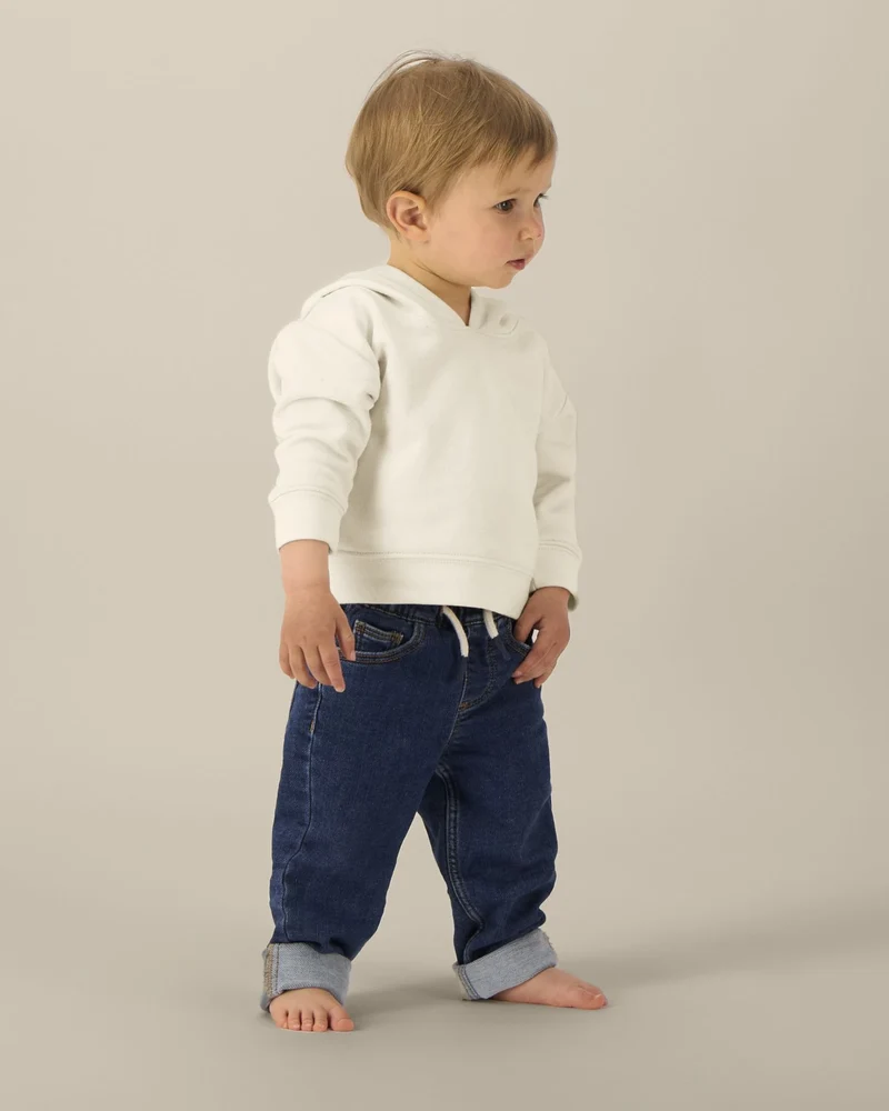 Sweat à capuche bébé coton bio Stanley/Stella à personnaliser