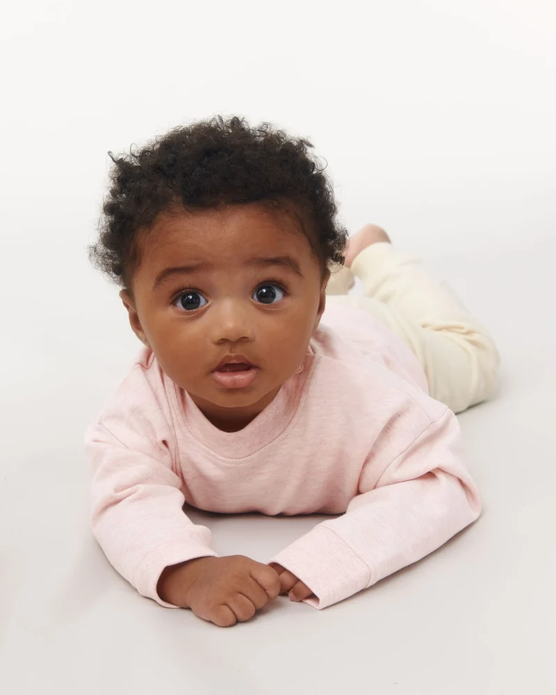 Sweat-shirt bébé coton bio Stanley/Stella à personnaliser