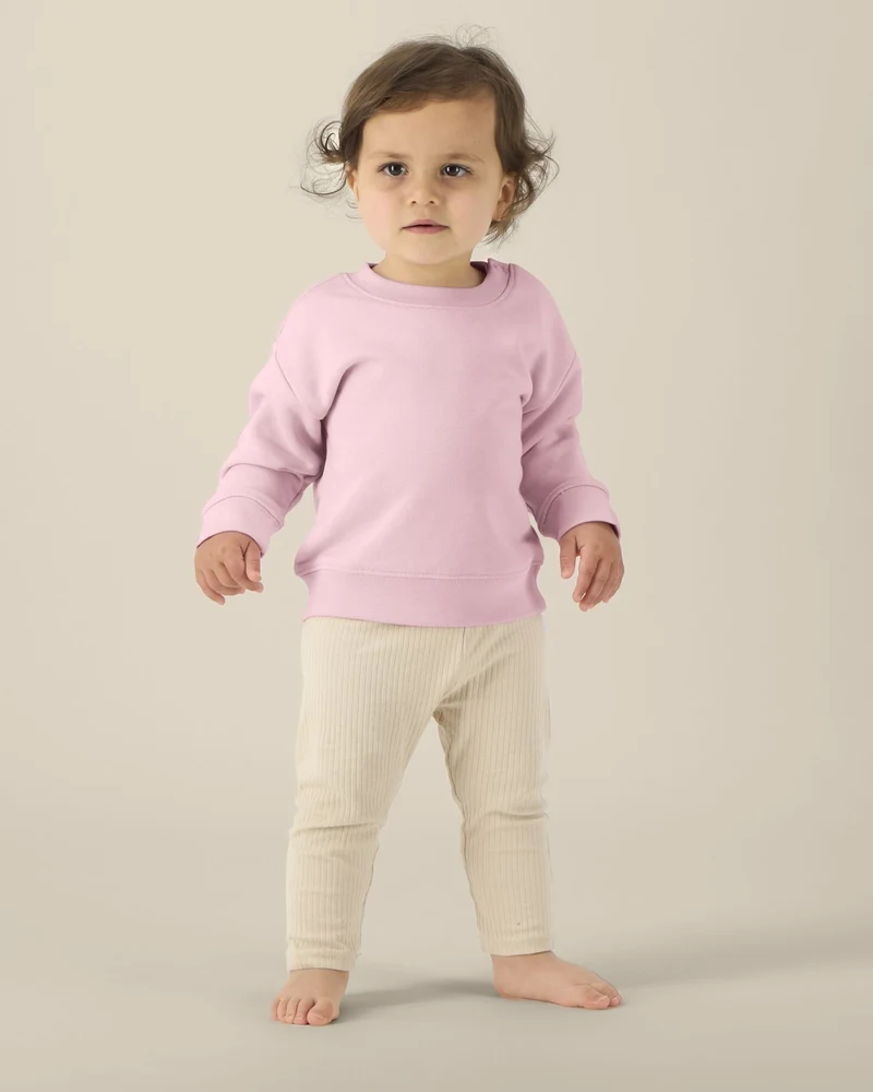 Sweat-shirt bébé coton bio Stanley/Stella à personnaliser