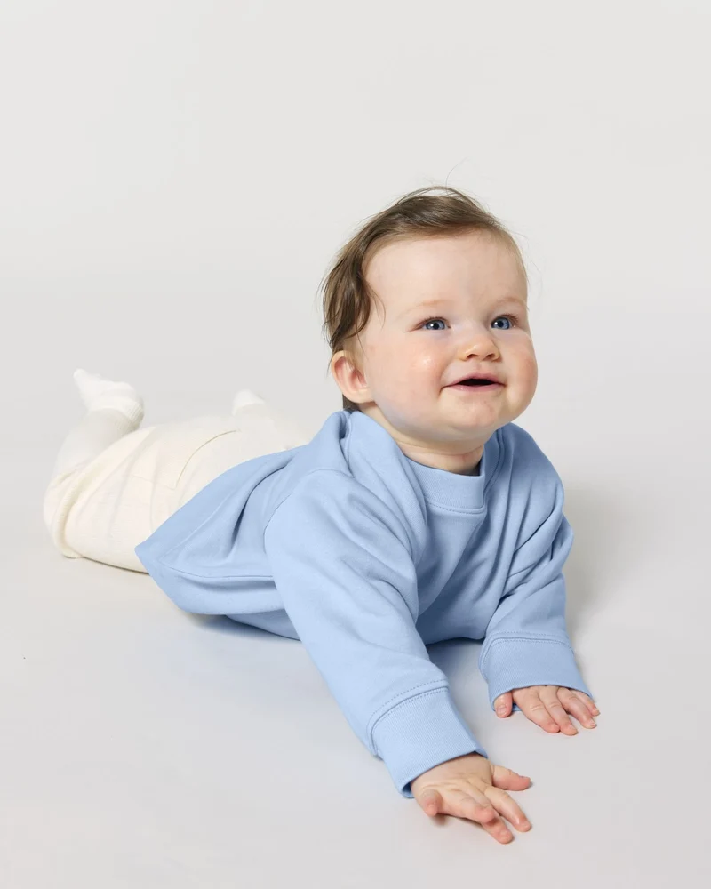 Sweat-shirt bébé coton bio Stanley/Stella à personnaliser