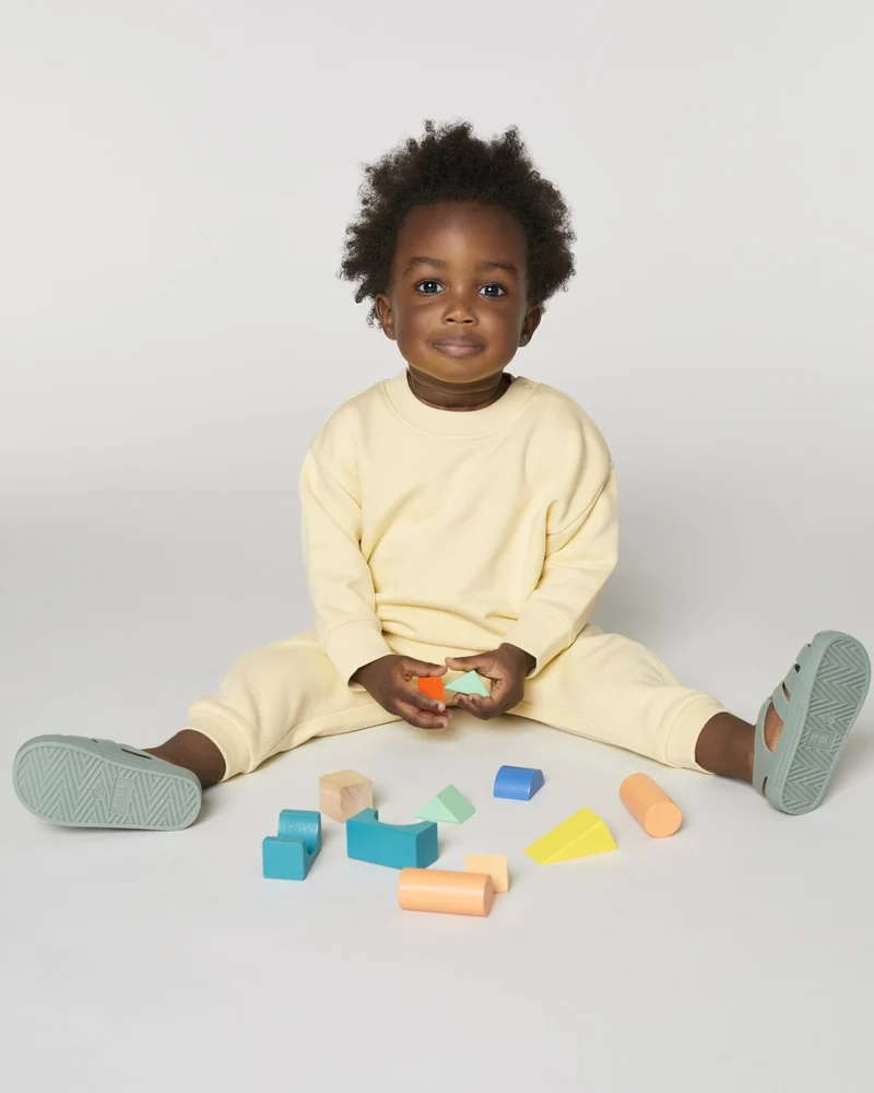 Sweat-shirt bébé coton bio Stanley/Stella à personnaliser