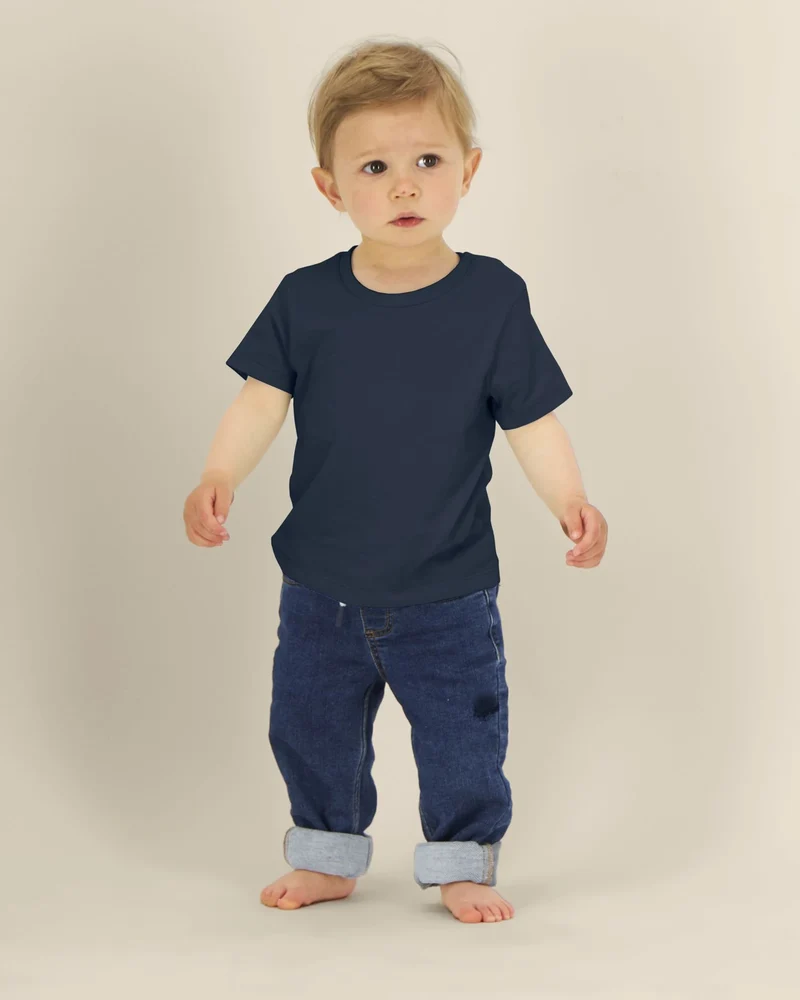 T-shirt bébé coton bio Stanley/Stella Iconic à personnaliser