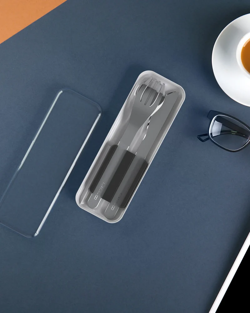Couverts inox Monbento MB Slim Box à personnaliser