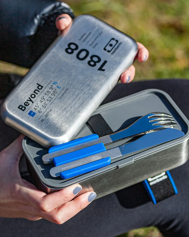 Couverts inox Monbento MB Slim Box à personnaliser