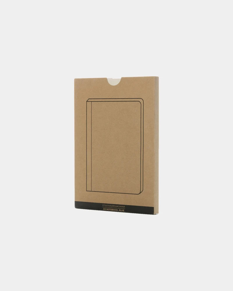Carnet A5 en papier canne à sucre à personnaliser